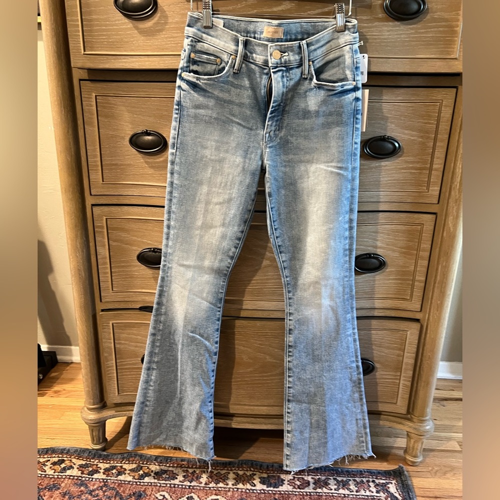 MOTHER The Weekender Fray Jeans